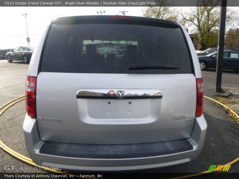 Bright Silver Metallic / Medium Slate Gray/Light Shale 2010 Dodge Grand Caravan SXT