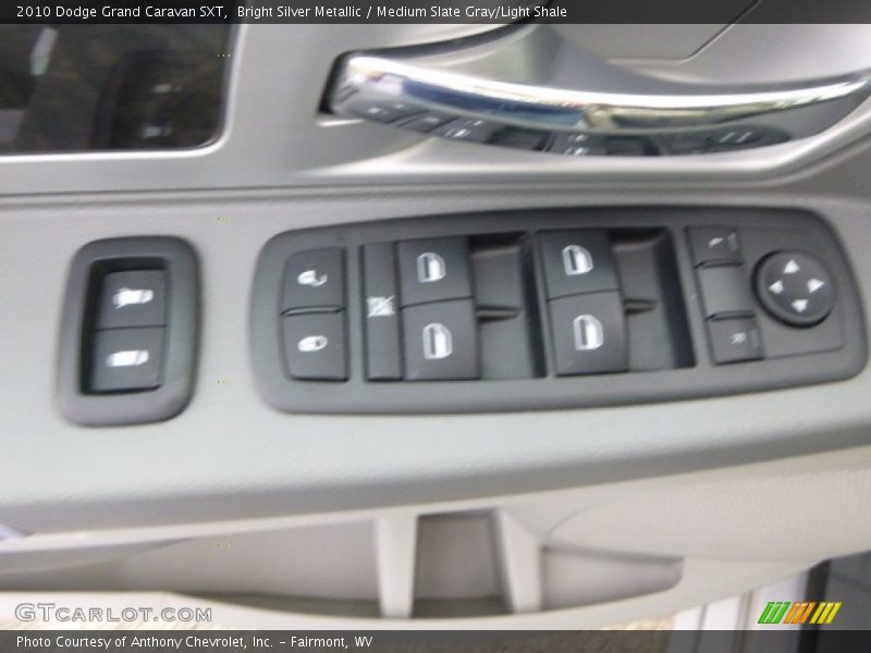 Bright Silver Metallic / Medium Slate Gray/Light Shale 2010 Dodge Grand Caravan SXT