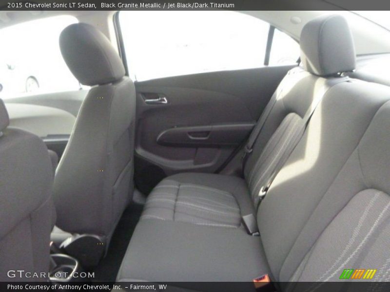 Black Granite Metallic / Jet Black/Dark Titanium 2015 Chevrolet Sonic LT Sedan