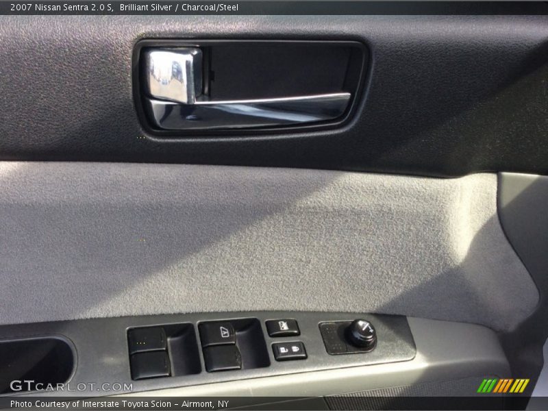 Brilliant Silver / Charcoal/Steel 2007 Nissan Sentra 2.0 S