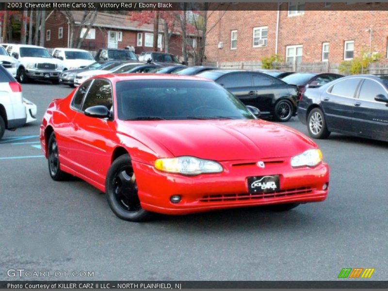 Victory Red / Ebony Black 2003 Chevrolet Monte Carlo SS