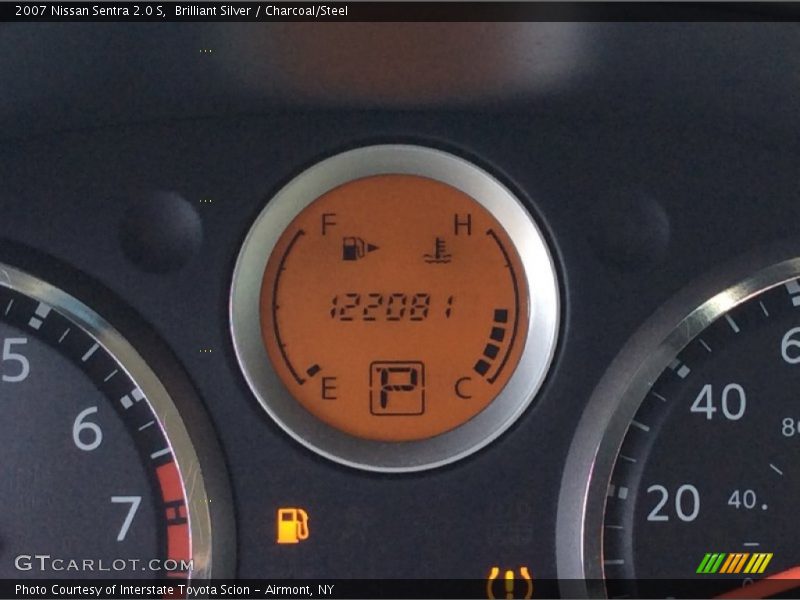 Brilliant Silver / Charcoal/Steel 2007 Nissan Sentra 2.0 S