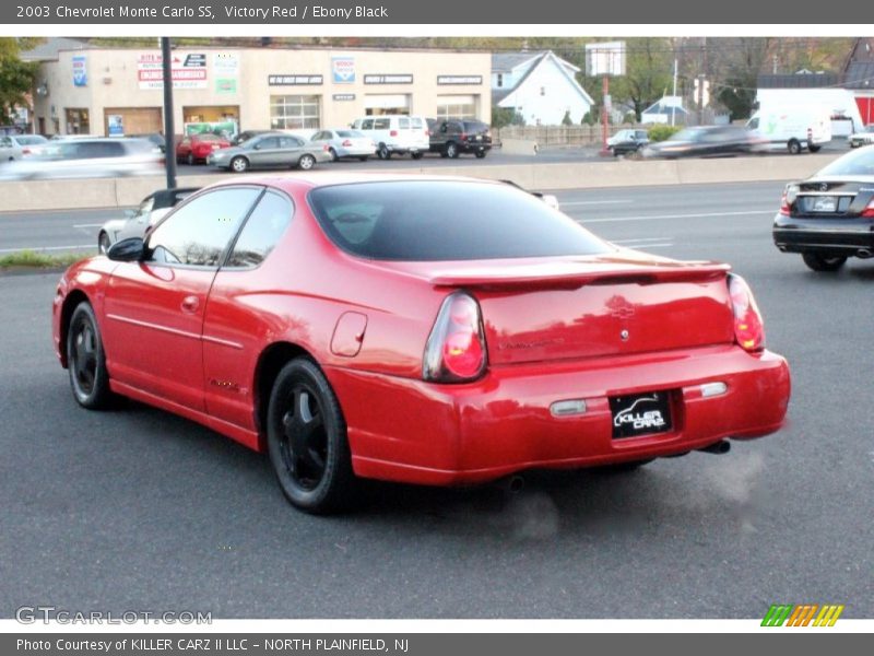Victory Red / Ebony Black 2003 Chevrolet Monte Carlo SS