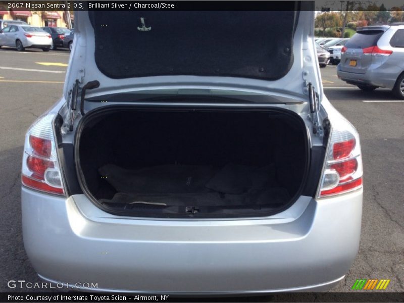 Brilliant Silver / Charcoal/Steel 2007 Nissan Sentra 2.0 S
