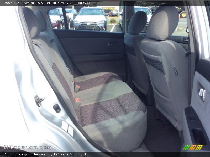 Brilliant Silver / Charcoal/Steel 2007 Nissan Sentra 2.0 S