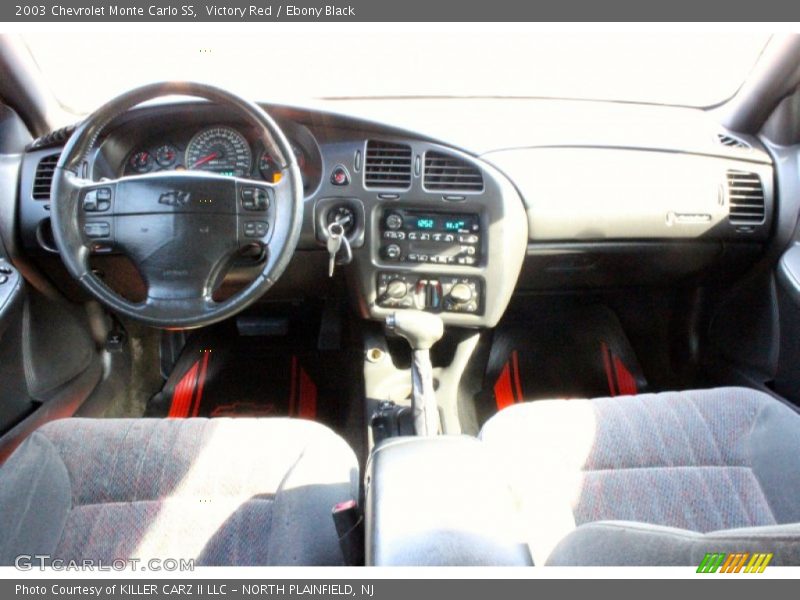 Victory Red / Ebony Black 2003 Chevrolet Monte Carlo SS