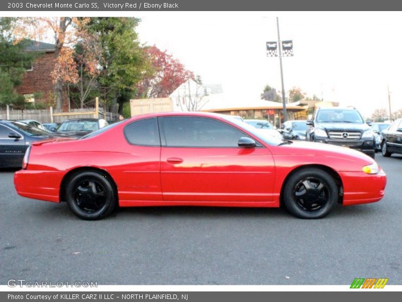 Victory Red / Ebony Black 2003 Chevrolet Monte Carlo SS