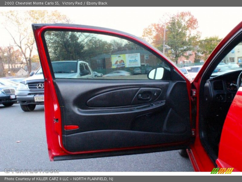 Victory Red / Ebony Black 2003 Chevrolet Monte Carlo SS
