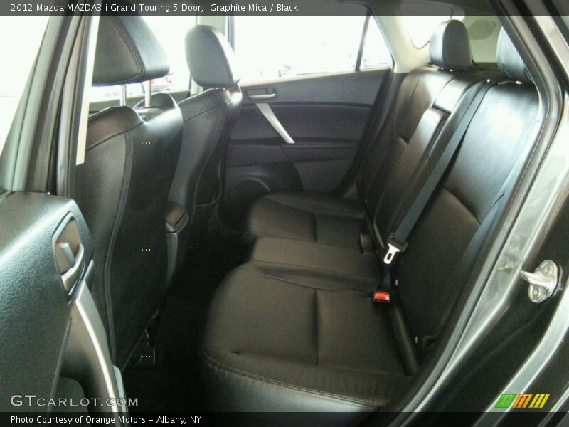 Graphite Mica / Black 2012 Mazda MAZDA3 i Grand Touring 5 Door