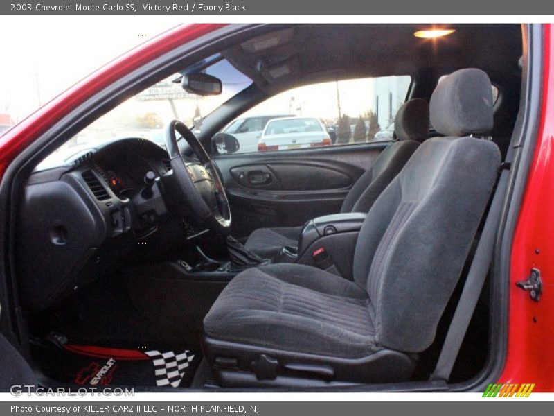 Victory Red / Ebony Black 2003 Chevrolet Monte Carlo SS