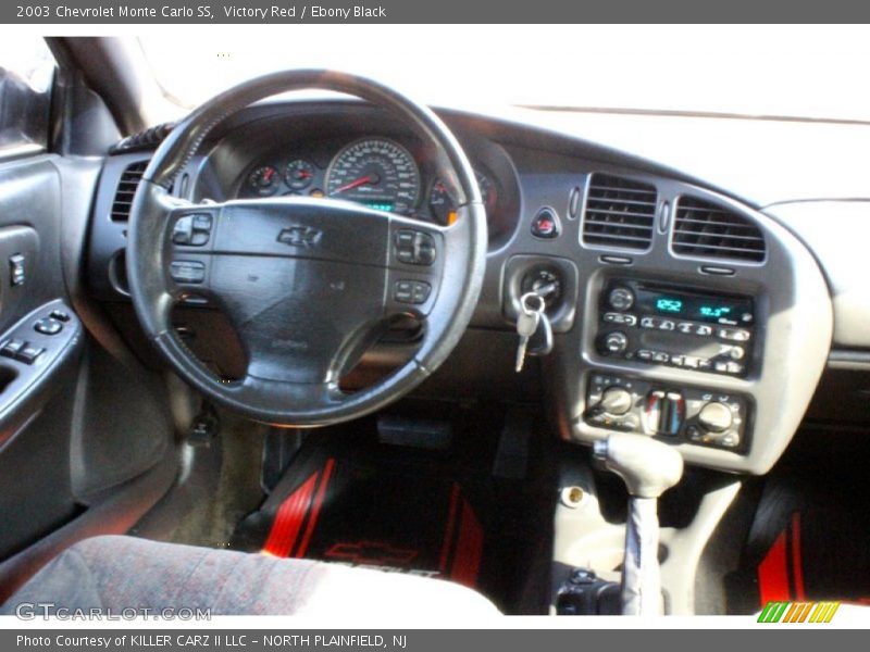 Victory Red / Ebony Black 2003 Chevrolet Monte Carlo SS