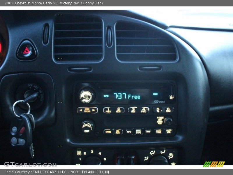 Victory Red / Ebony Black 2003 Chevrolet Monte Carlo SS