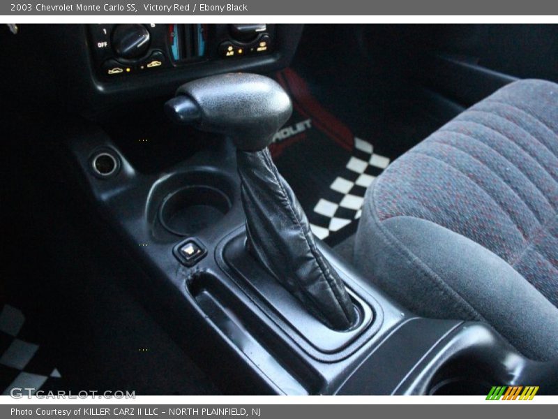 Victory Red / Ebony Black 2003 Chevrolet Monte Carlo SS