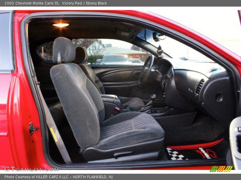 Victory Red / Ebony Black 2003 Chevrolet Monte Carlo SS