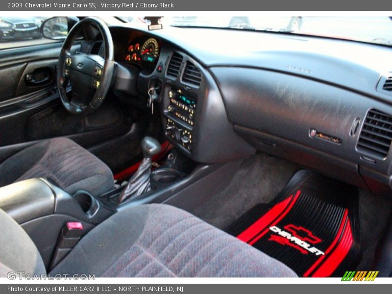 Victory Red / Ebony Black 2003 Chevrolet Monte Carlo SS