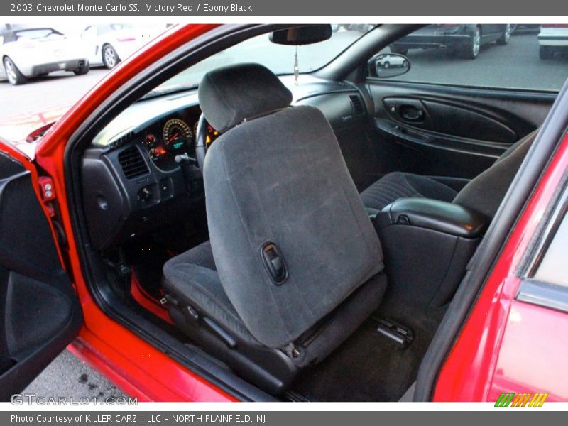 Victory Red / Ebony Black 2003 Chevrolet Monte Carlo SS