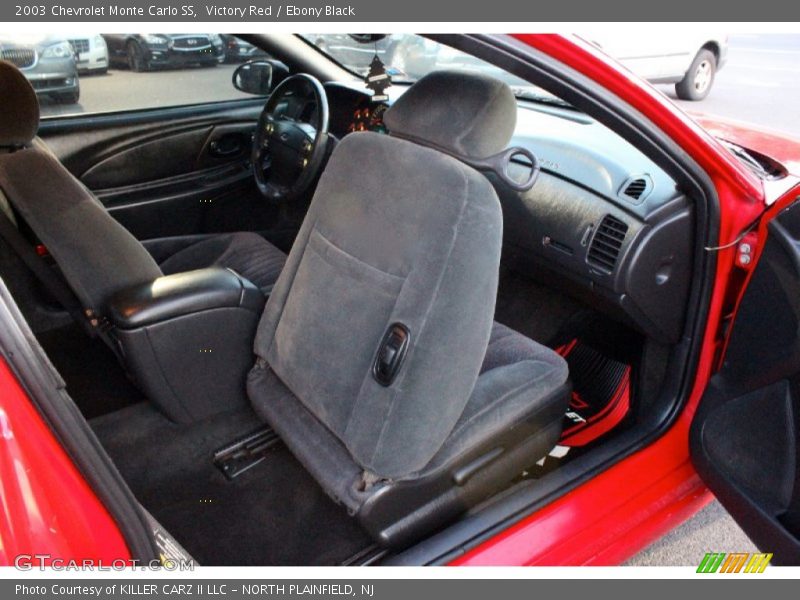 Victory Red / Ebony Black 2003 Chevrolet Monte Carlo SS