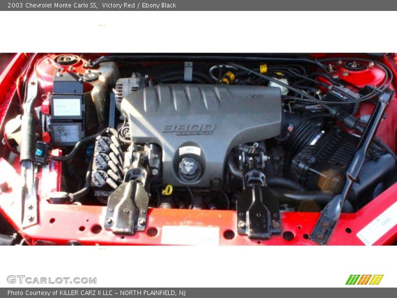 Victory Red / Ebony Black 2003 Chevrolet Monte Carlo SS