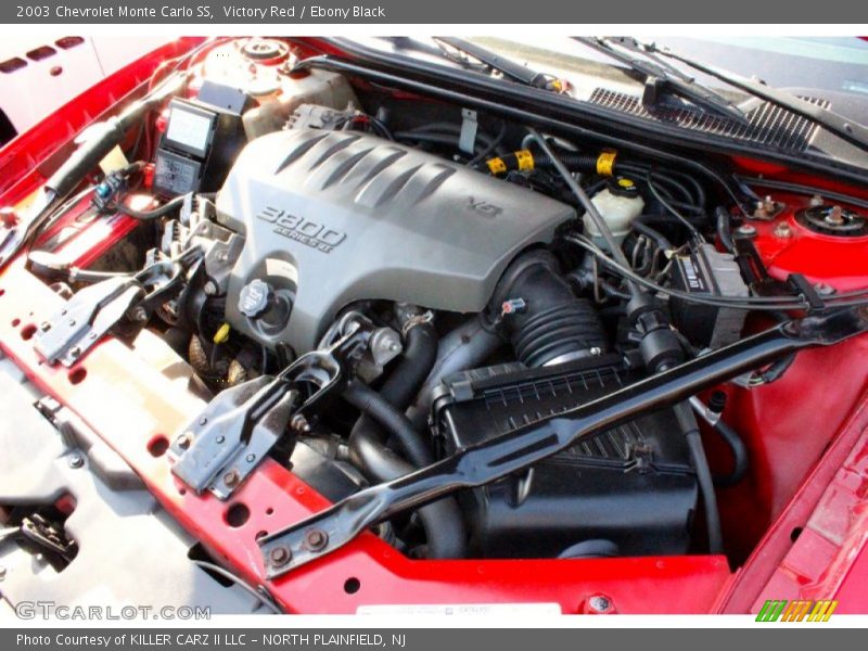 Victory Red / Ebony Black 2003 Chevrolet Monte Carlo SS