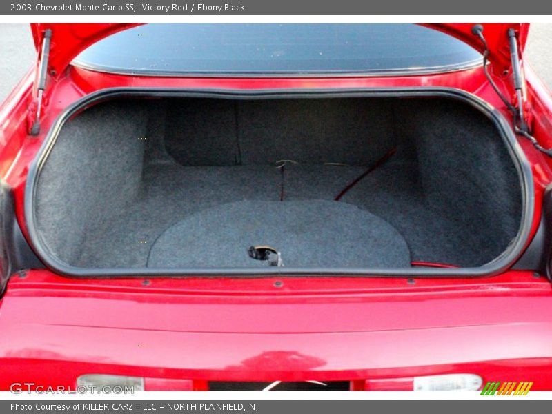 Victory Red / Ebony Black 2003 Chevrolet Monte Carlo SS
