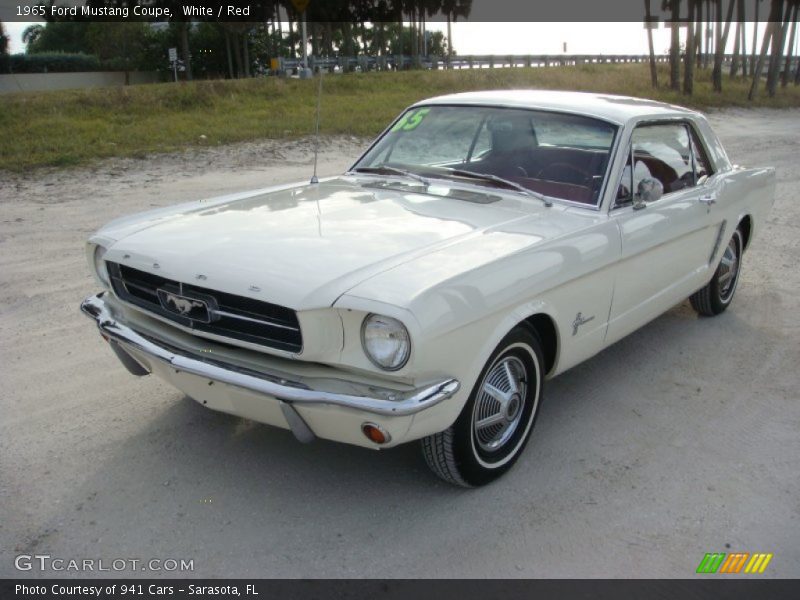 Front 3/4 View of 1965 Mustang Coupe