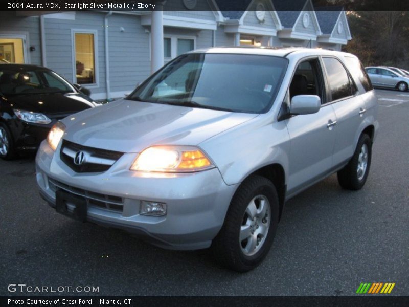 Starlight Silver Metallic / Ebony 2004 Acura MDX