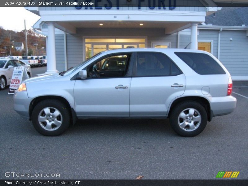 Starlight Silver Metallic / Ebony 2004 Acura MDX