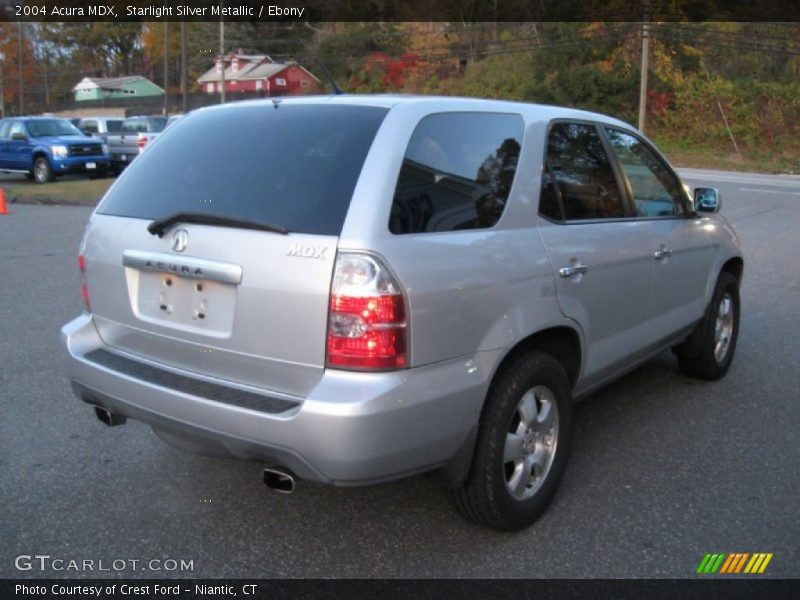 Starlight Silver Metallic / Ebony 2004 Acura MDX