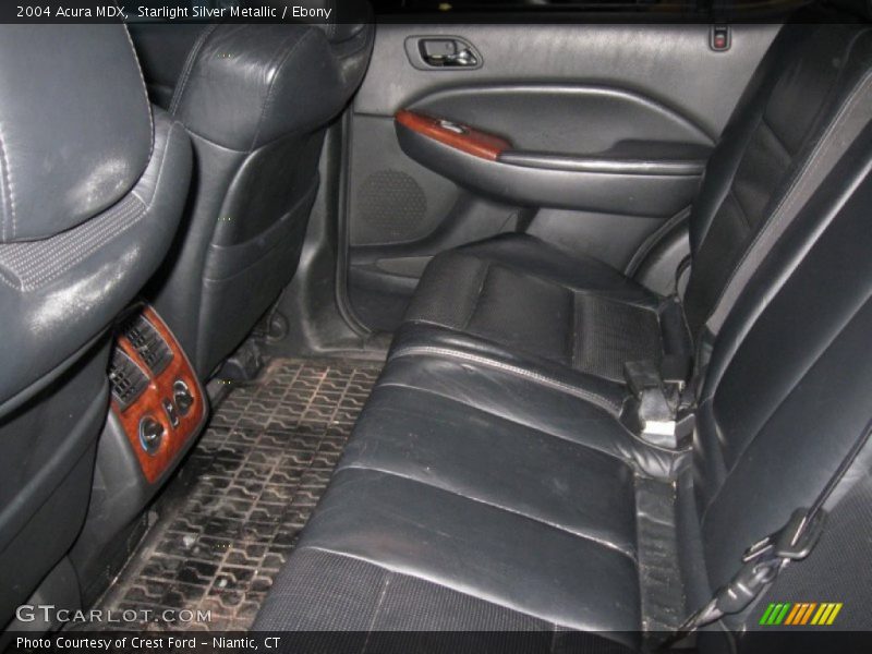 Starlight Silver Metallic / Ebony 2004 Acura MDX