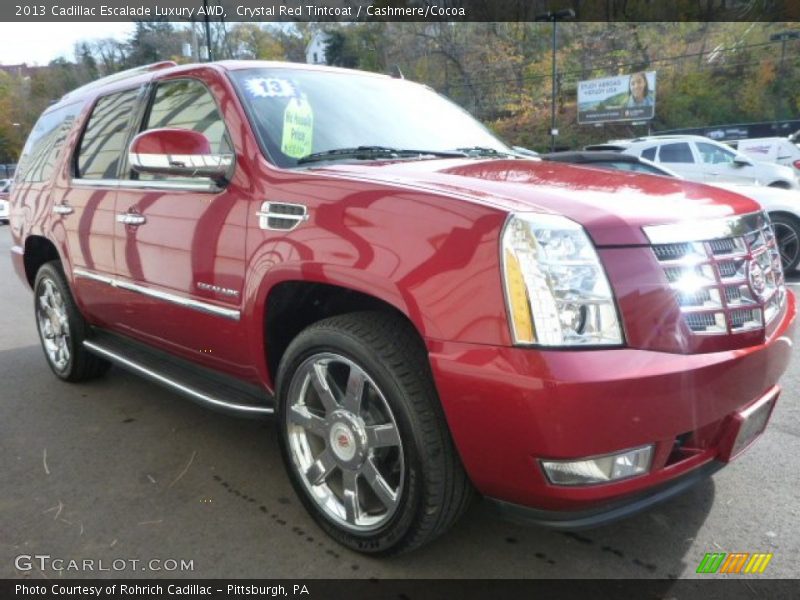  2013 Escalade Luxury AWD Crystal Red Tintcoat
