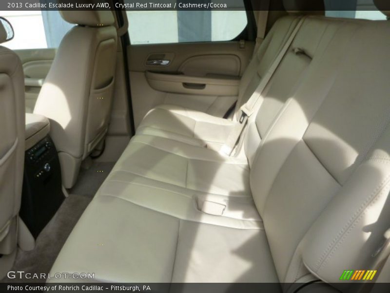 Crystal Red Tintcoat / Cashmere/Cocoa 2013 Cadillac Escalade Luxury AWD