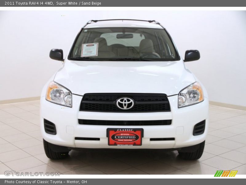 Super White / Sand Beige 2011 Toyota RAV4 I4 4WD