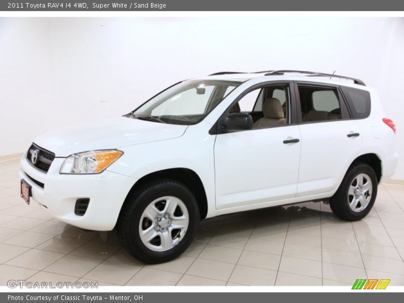 Super White / Sand Beige 2011 Toyota RAV4 I4 4WD