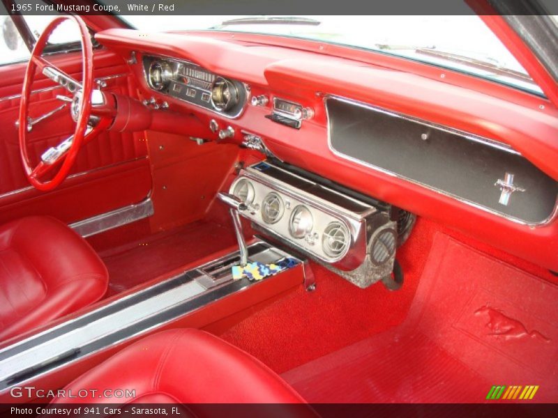 Dashboard of 1965 Mustang Coupe