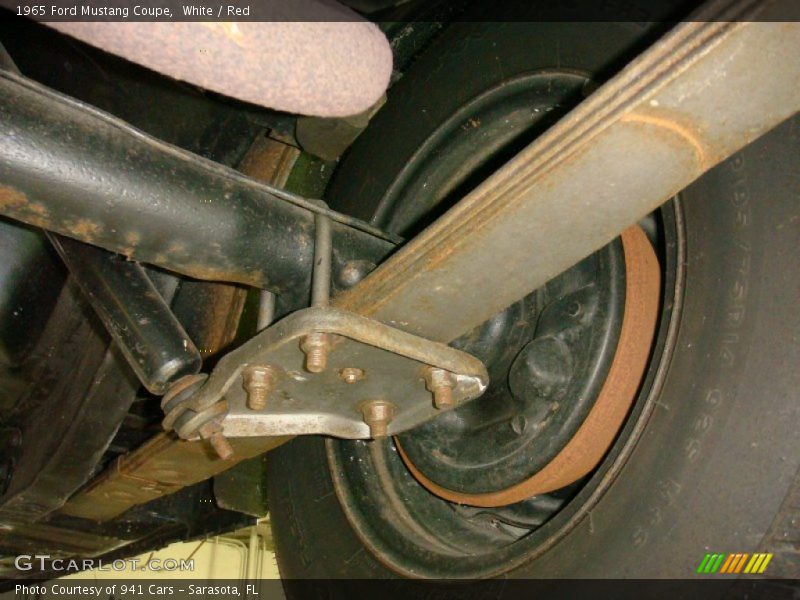 Undercarriage of 1965 Mustang Coupe