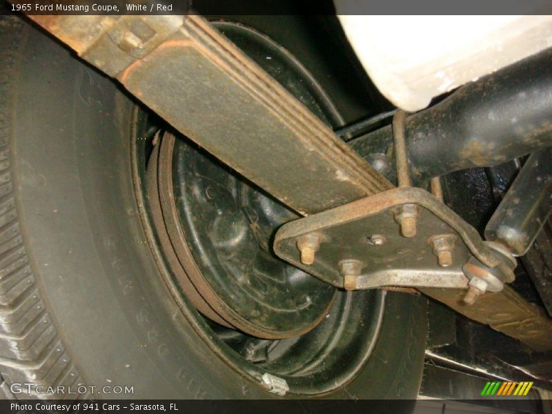 Undercarriage of 1965 Mustang Coupe