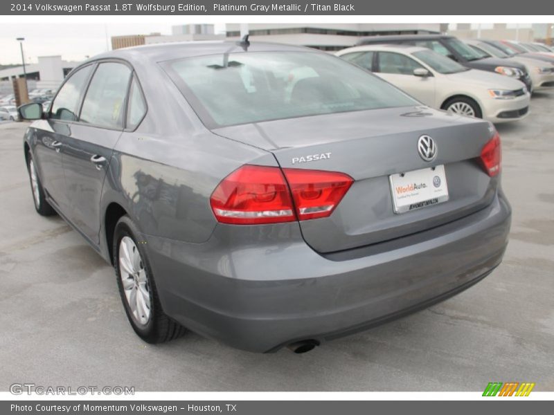 Platinum Gray Metallic / Titan Black 2014 Volkswagen Passat 1.8T Wolfsburg Edition