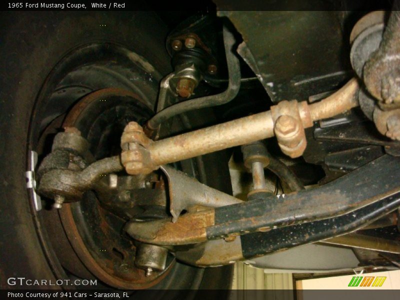 Undercarriage of 1965 Mustang Coupe