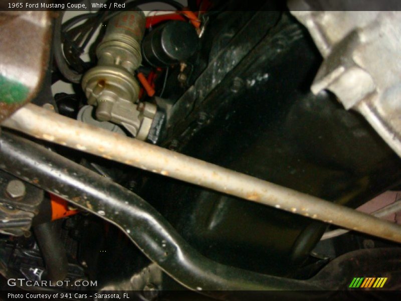 Undercarriage of 1965 Mustang Coupe