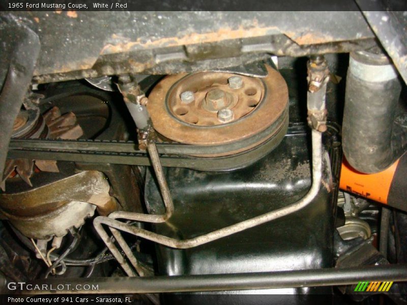 Undercarriage of 1965 Mustang Coupe