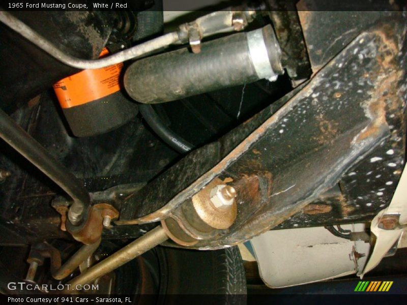 Undercarriage of 1965 Mustang Coupe