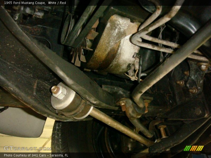 Undercarriage of 1965 Mustang Coupe