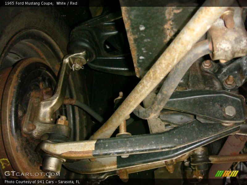 Undercarriage of 1965 Mustang Coupe
