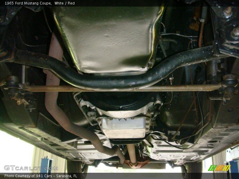 Undercarriage of 1965 Mustang Coupe