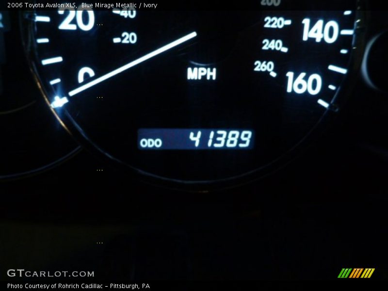Blue Mirage Metallic / Ivory 2006 Toyota Avalon XLS
