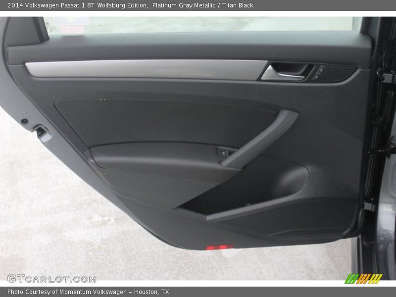 Platinum Gray Metallic / Titan Black 2014 Volkswagen Passat 1.8T Wolfsburg Edition