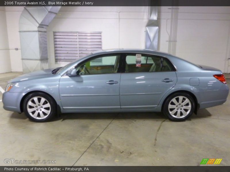 Blue Mirage Metallic / Ivory 2006 Toyota Avalon XLS