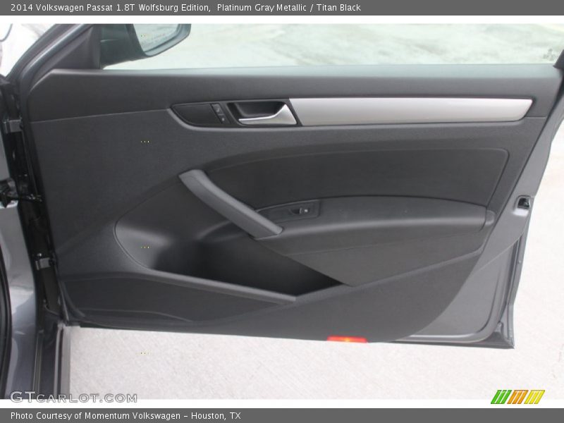 Platinum Gray Metallic / Titan Black 2014 Volkswagen Passat 1.8T Wolfsburg Edition