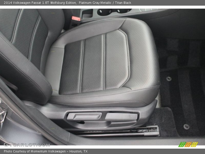 Platinum Gray Metallic / Titan Black 2014 Volkswagen Passat 1.8T Wolfsburg Edition