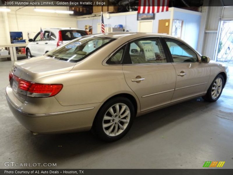 Golden Beige Metallic / Beige 2006 Hyundai Azera Limited